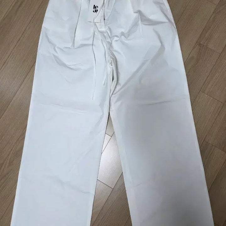 [BUNJANG] Le Coton Lounge Pants (White) / 르 코튼 라운지 팬츠 (화이트).택달린 새상품