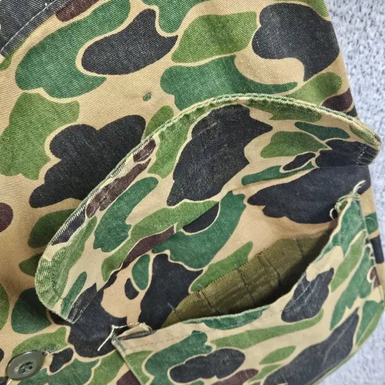 [BUNJANG] SAFTBAK Duck Camouflage Hunting Jacket (Estimated M) / SAFTBAK 카모플라쥬 헌팅 자켓 ( M추정 ) / 11881