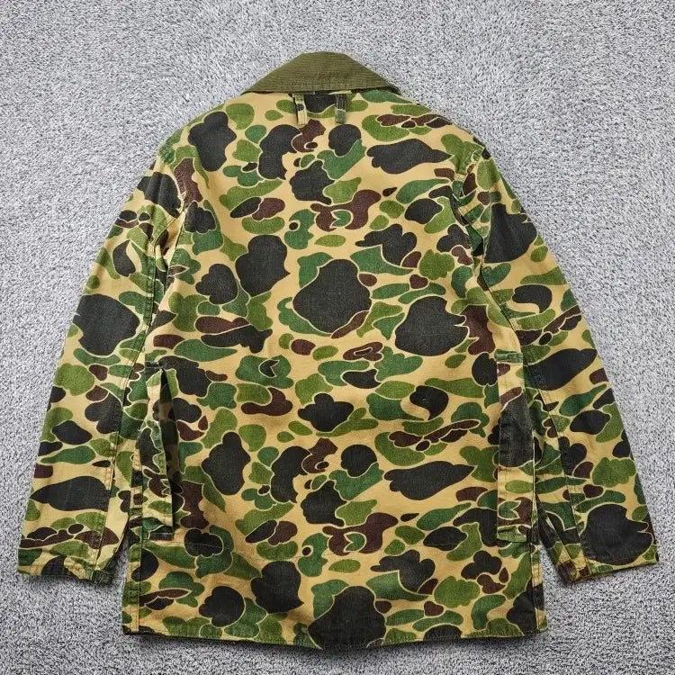 [BUNJANG] SAFTBAK Duck Camouflage Hunting Jacket (Estimated M) / SAFTBAK 카모플라쥬 헌팅 자켓 ( M추정 ) / 11881