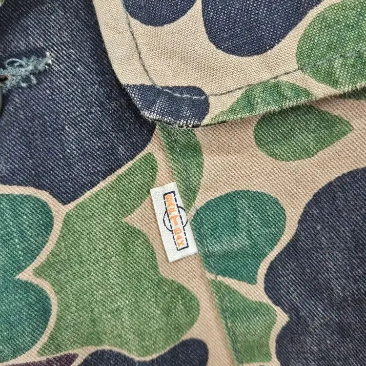 [BUNJANG] SAFTBAK Duck Camouflage Hunting Jacket (Estimated M) / SAFTBAK 카모플라쥬 헌팅 자켓 ( M추정 ) / 11881