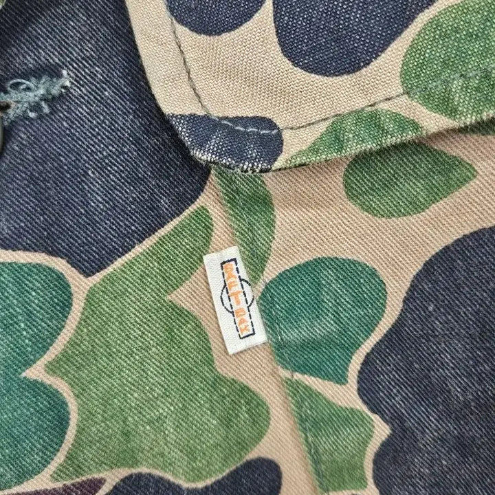 [BUNJANG] SAFTBAK Duck Camouflage Hunting Jacket (Estimated M) / SAFTBAK 카모플라쥬 헌팅 자켓 ( M추정 ) / 11881