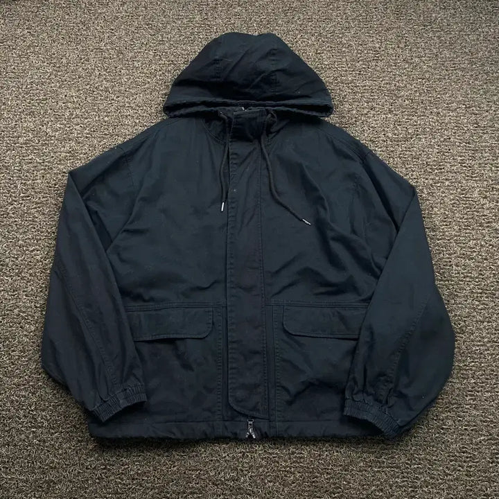 [SOLD OUT] 코드그라피 블랙 숏 야상 자켓