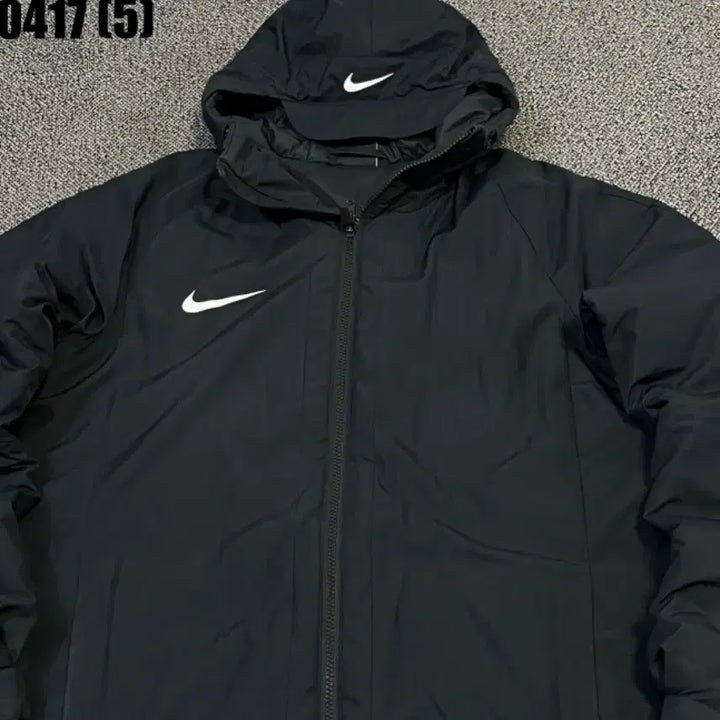 [SOLD OUT] 나이키 후드 롱패딩 블랙