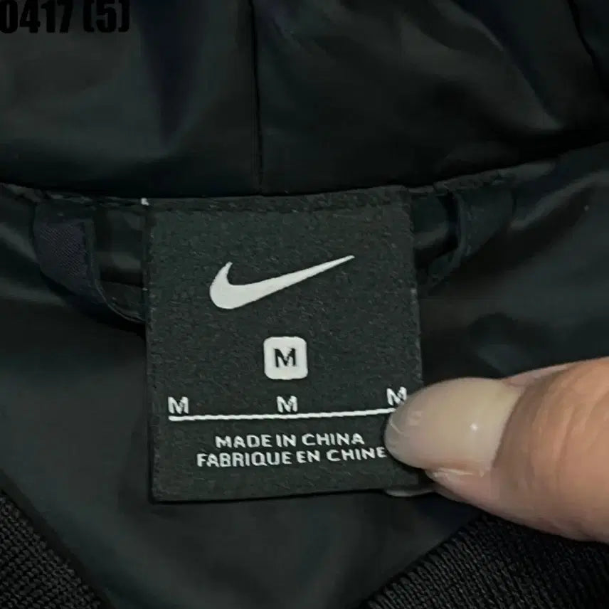 [SOLD OUT] 나이키 후드 롱패딩 블랙
