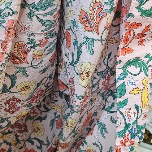 [BUNJANG] evo Seoul Floral Pattern Long Dress / evo seoul플라워 패턴 롱 원피스