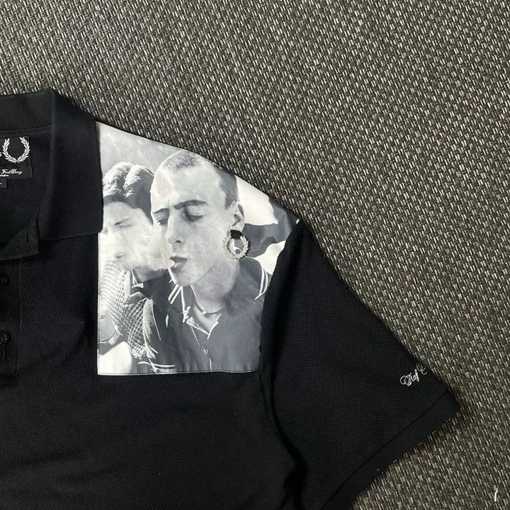 [BUNJANG] Raf Simons x Fred Perry Polo PK Short Sleeve T-shirt / 라프시몬스x프레드페리 폴로PK 반팔 티셔츠 L