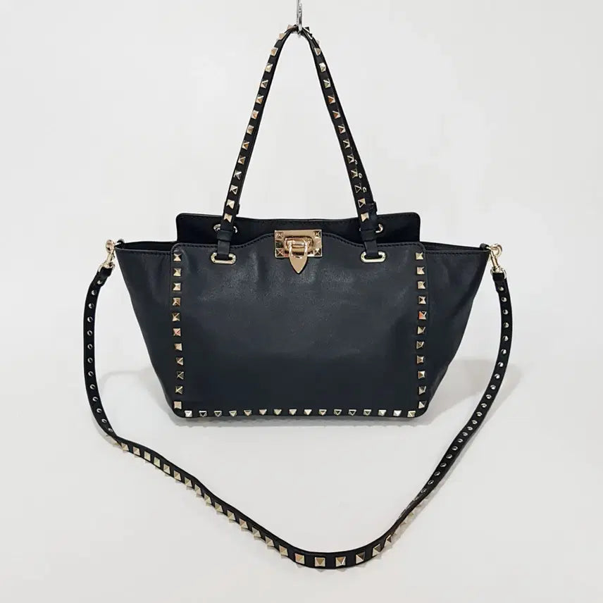 [BUNJANG] Valentino Rockstud Tote Shoulder Bag / 정품) 발렌티노 락스터드 토트 숄더백