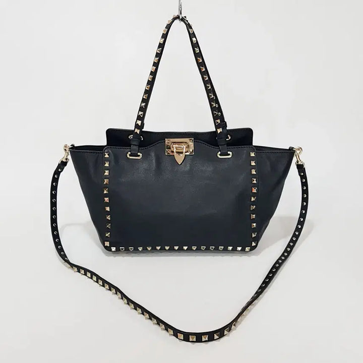 [BUNJANG] Valentino Rockstud Tote Shoulder Bag / 정품) 발렌티노 락스터드 토트 숄더백