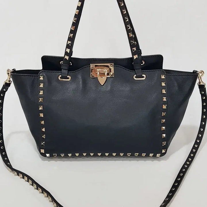 [BUNJANG] Valentino Rockstud Tote Shoulder Bag / 정품) 발렌티노 락스터드 토트 숄더백