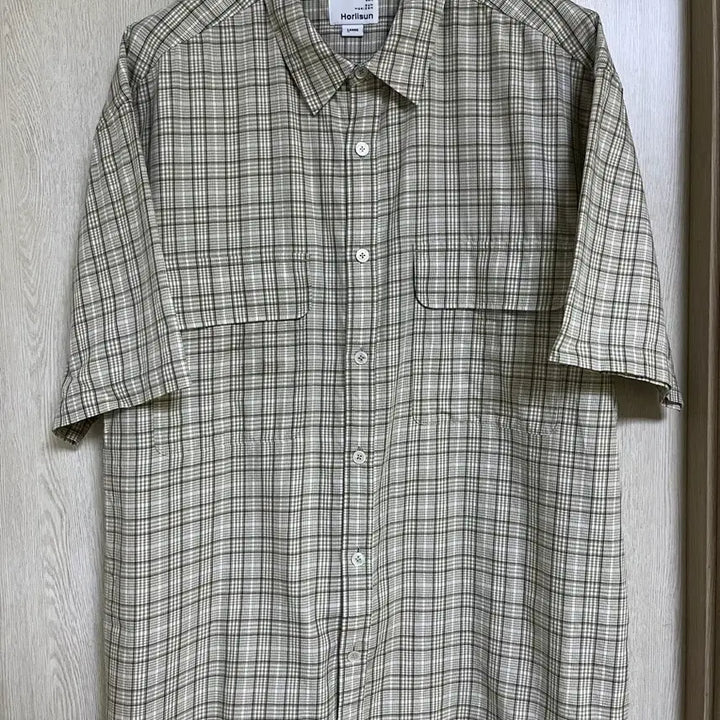 [BUNJANG] Holi Sun Positano Multi Check Shirt L / 홀리선  25ss Positano Multi check Shirt L
