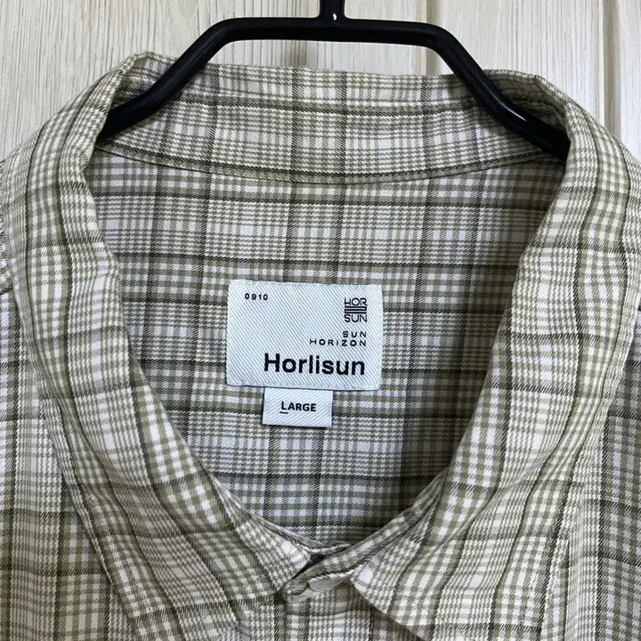 [BUNJANG] Holi Sun Positano Multi Check Shirt L / 홀리선  25ss Positano Multi check Shirt L