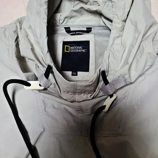 [SOLD OUT] 내셔널지오그래픽 우븐 바람막이 풀오버 xxl  폴1321