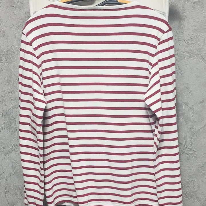 [SOLD OUT] 세인트제임스 빨강 스트라이프 긴팔티