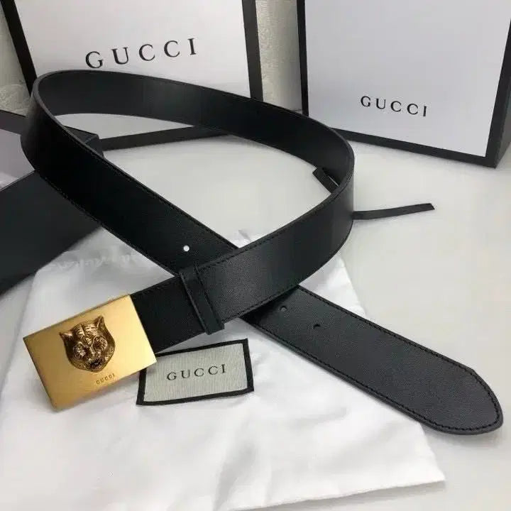 [BUNJANG] Gucci Tiger Head Buckle Men&