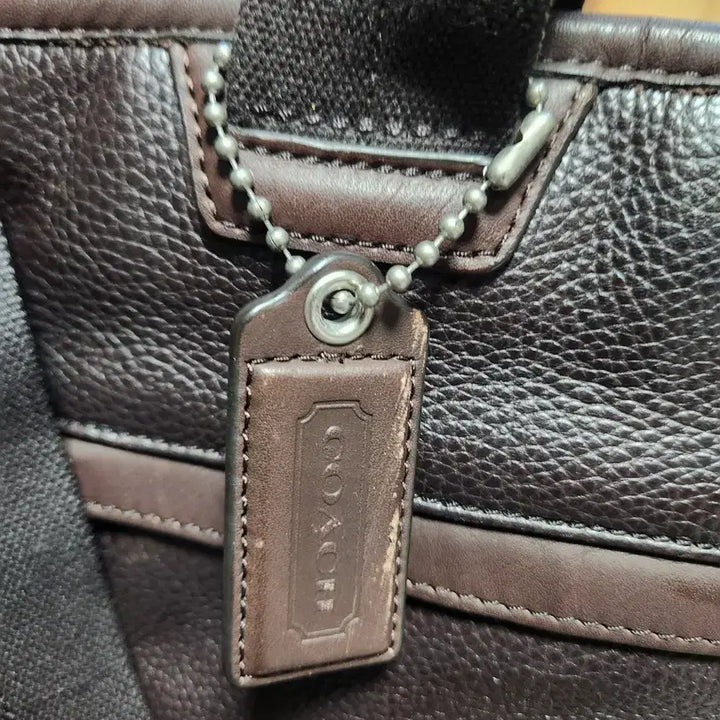 [SOLD OUT] 코치 F70926 가죽 서류가방 토트백 겸 숄더백 브라운