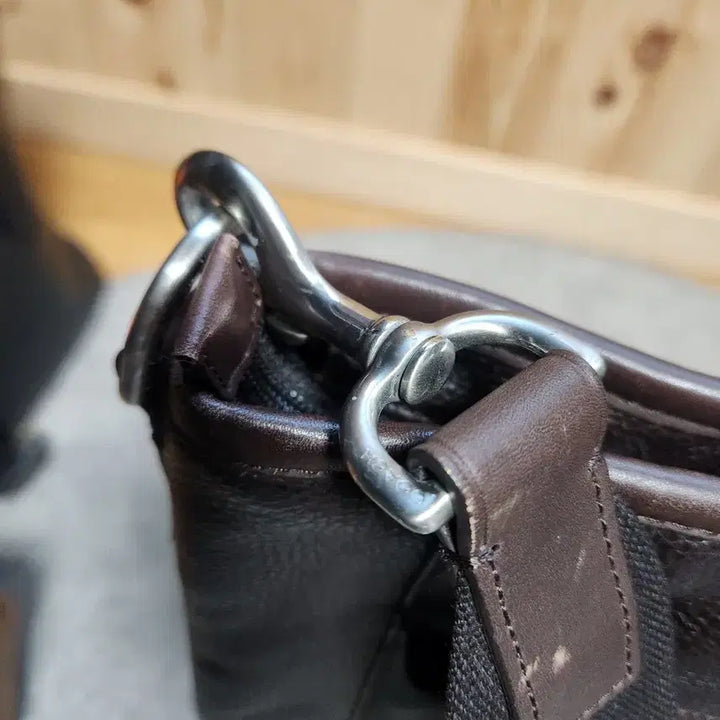 [SOLD OUT] 코치 F70926 가죽 서류가방 토트백 겸 숄더백 브라운