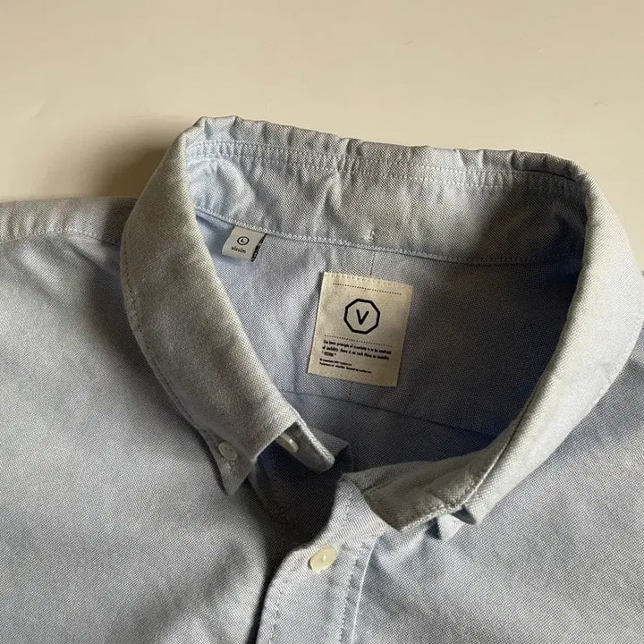 [BUNJANG] Visvim Short Sleeve Oxford Shirt / 비즈빔 Visvim 반팔 셔츠 남방