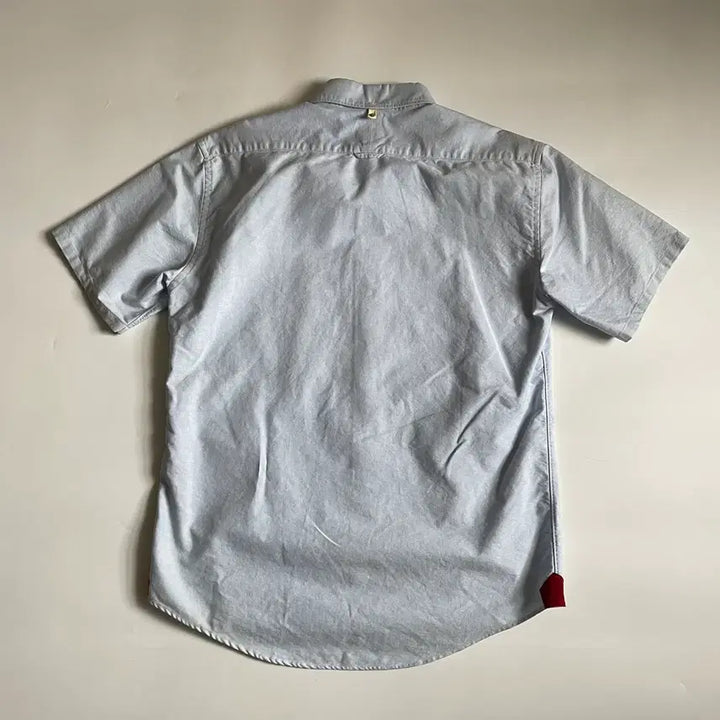 [BUNJANG] Visvim Short Sleeve Oxford Shirt / 비즈빔 Visvim 반팔 셔츠 남방