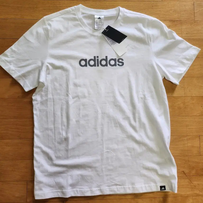 [BUNJANG] Adidas White Short Sleeve T-shirt (L) / [새상품] 아디다스 반팔티 화이트 L