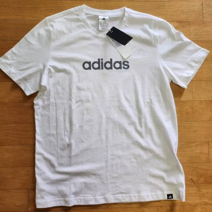 [BUNJANG] Adidas White Short Sleeve T-shirt (L) / [새상품] 아디다스 반팔티 화이트 L