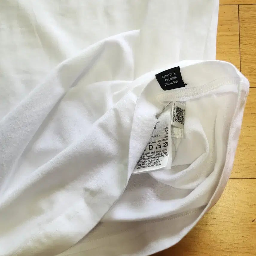 [BUNJANG] Adidas White Short Sleeve T-shirt (L) / [새상품] 아디다스 반팔티 화이트 L