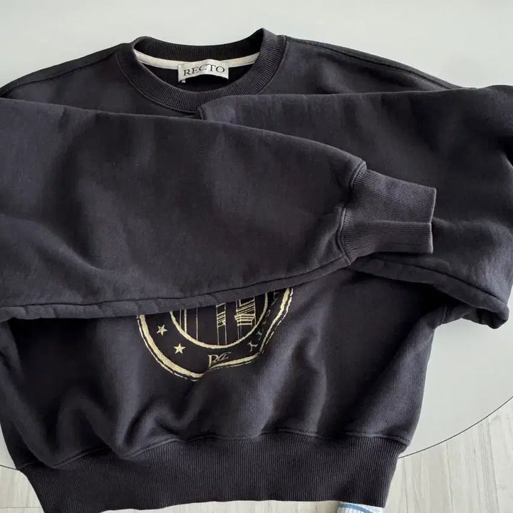 [BUNJANG] RECTO Crop Sweatshirt / 렉토 맨투맨 크롭
