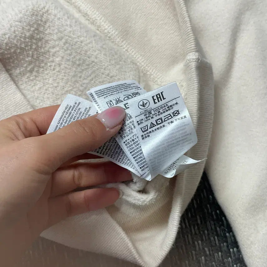 [BUNJANG] GAP Cream Hoodie Jacket XS / GAP 갭 크림 후드집업 xs