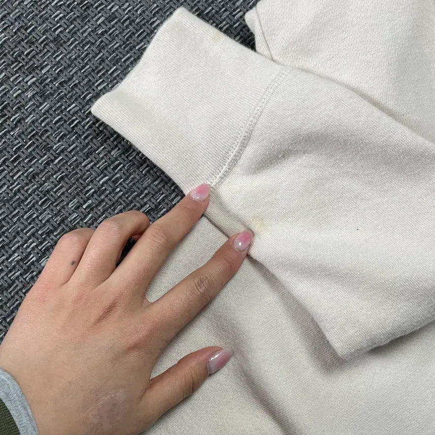[BUNJANG] GAP Cream Hoodie Jacket XS / GAP 갭 크림 후드집업 xs