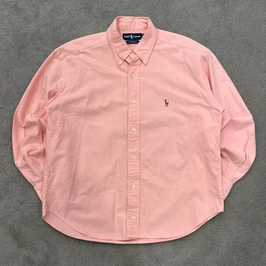 [BUNJANG] Polo Ralph Lauren Pink Oxford Shirt / 100 폴로 랄프로렌 핑크 옥스포드 셔츠