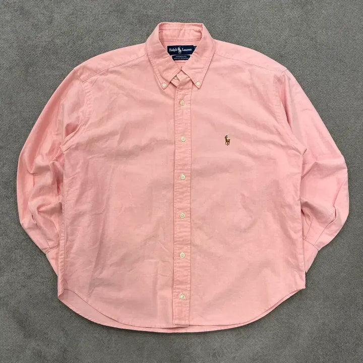 [BUNJANG] Polo Ralph Lauren Pink Oxford Shirt / 100 폴로 랄프로렌 핑크 옥스포드 셔츠