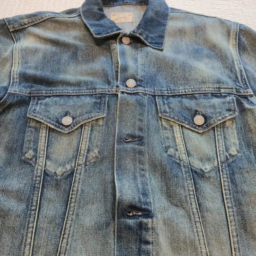 [SOLD OUT] 폴로 랄프로렌 데님 트러커 자켓 청자켓 L