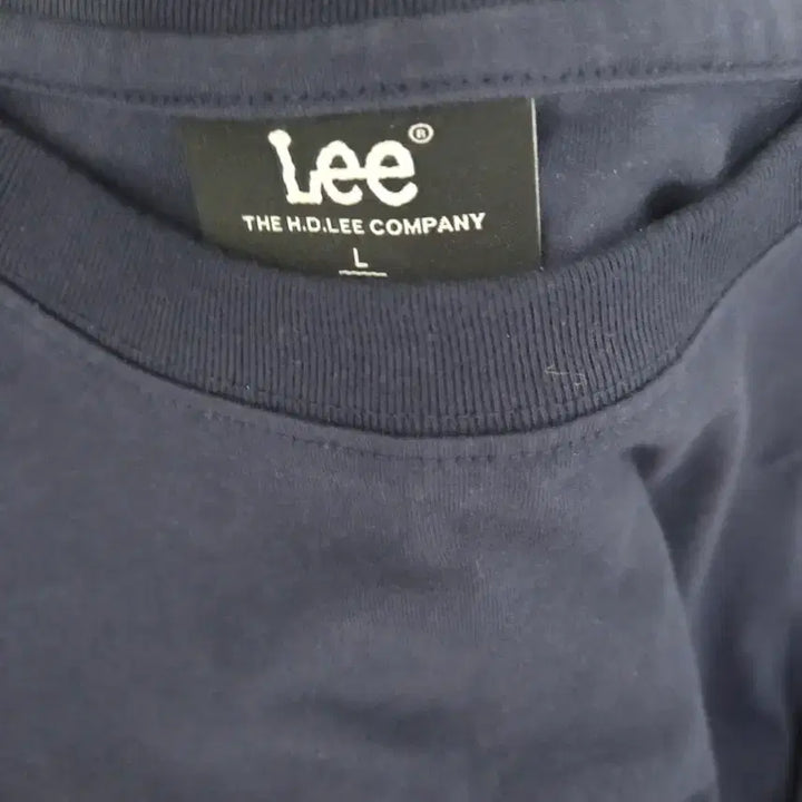 [BUNJANG] Lee Navy Long Sleeve T-shirt / Lee 리 긴팔 티셔츠 네이비