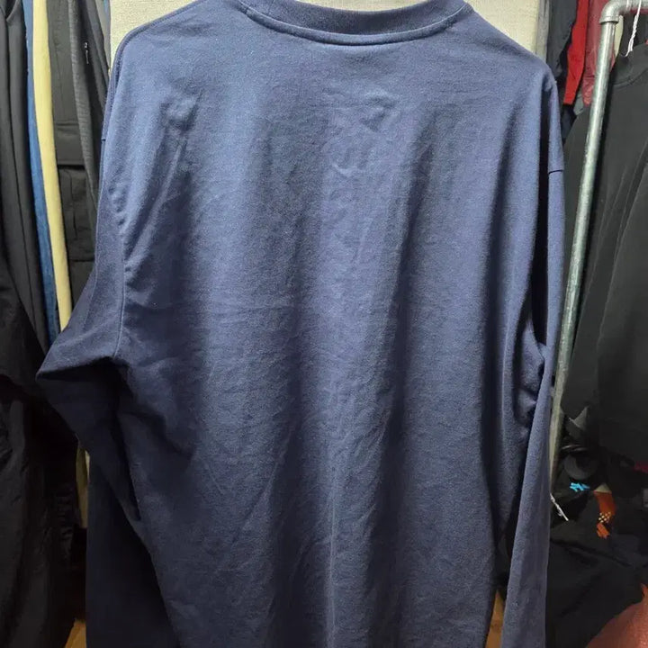 [BUNJANG] Lee Navy Long Sleeve T-shirt / Lee 리 긴팔 티셔츠 네이비