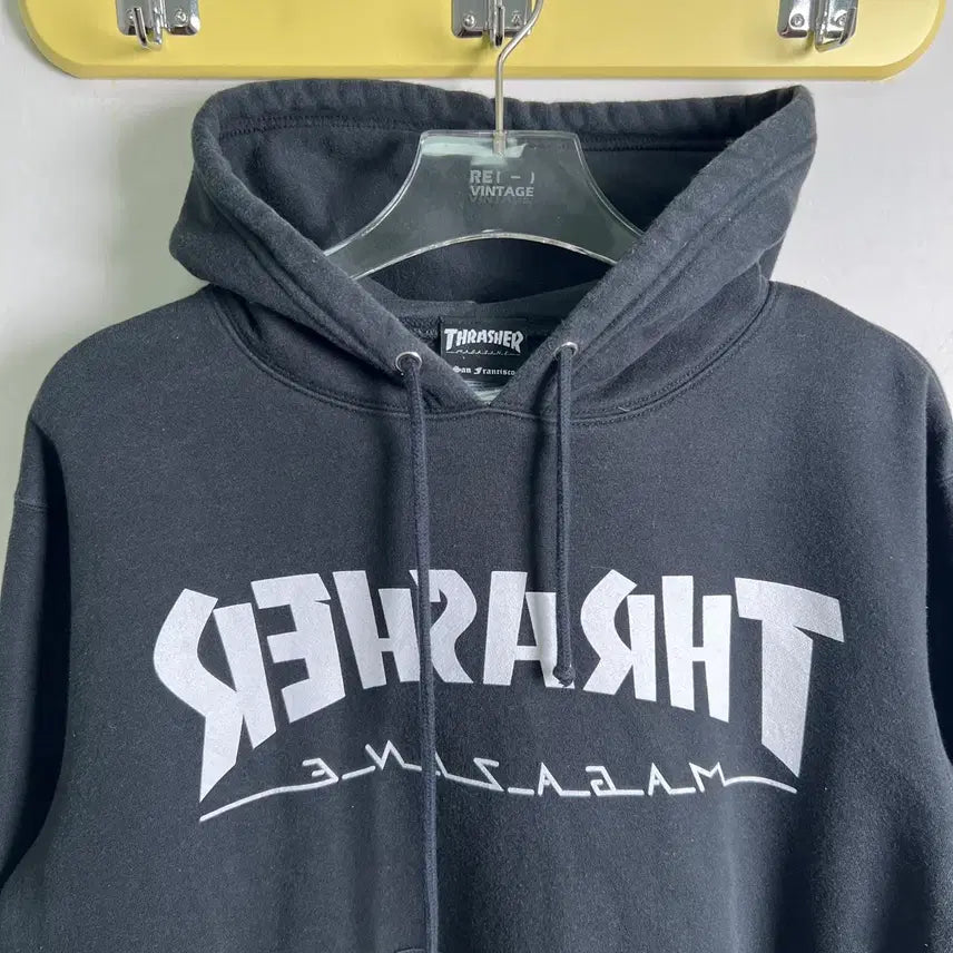[BUNJANG] Thrasher Reverse Magazine Logo Hoodie M / 트레셔 리버스 매거진 로고 후드티 M