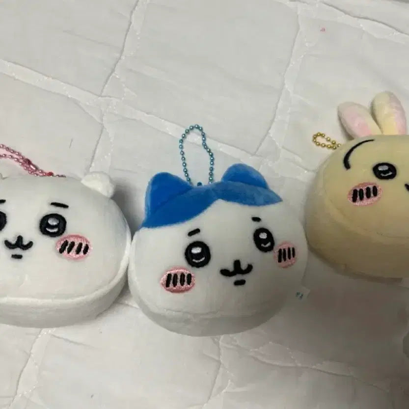 [BUNJANG] Chiikawa Hachiware Usagi Face Mascot Doll Set / 치이카와 먼작귀 하치와레 우사기 인형 페이스 마스코트 인형 가챠 세트