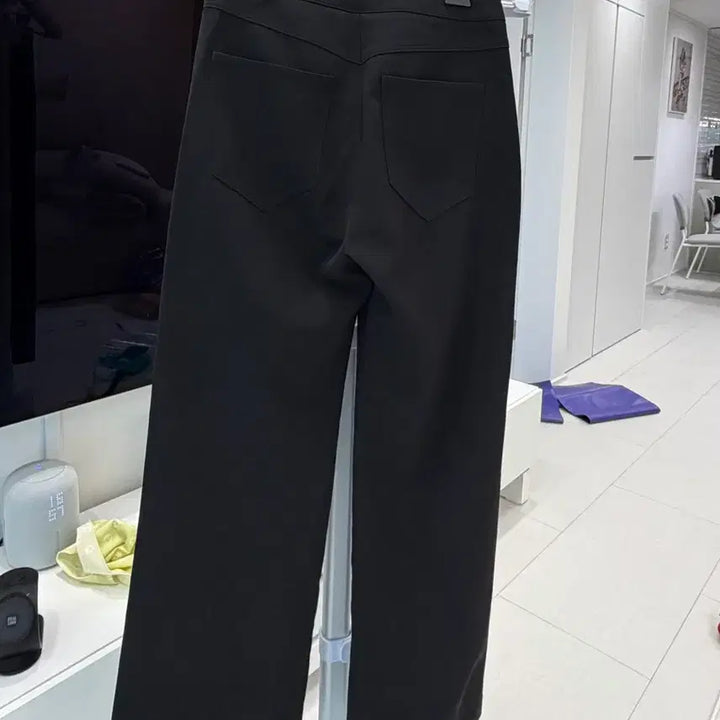 [BUNJANG] TIME Black Wide Pants / TIME 타임 블랙 와이드 팬츠 55