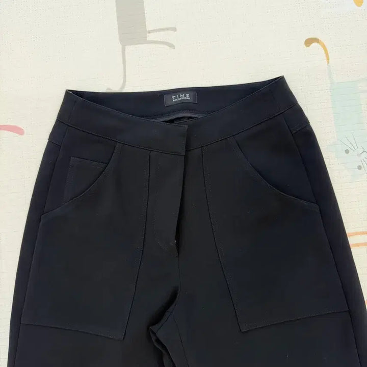 [BUNJANG] TIME Black Wide Pants / TIME 타임 블랙 와이드 팬츠 55