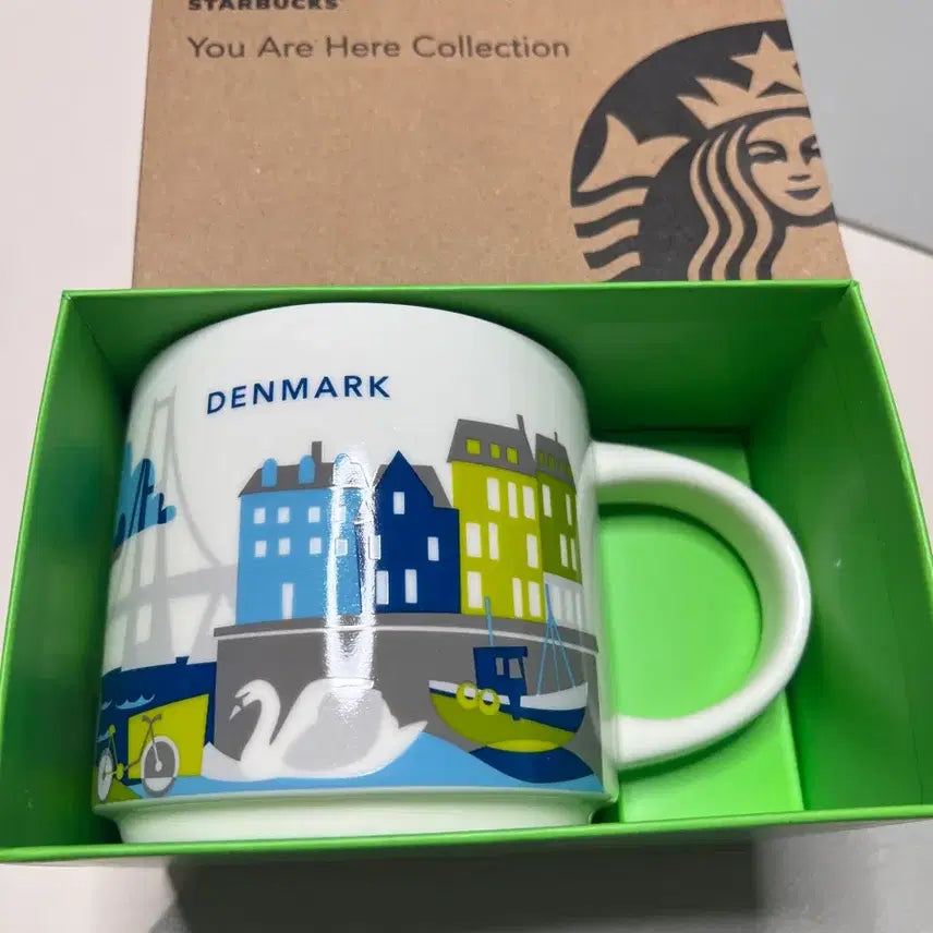 [BUNJANG] Starbucks Denmark You Are Here City Mug / 스타벅스 유아히어 You Are Here 덴마크 시티컵 머그컵