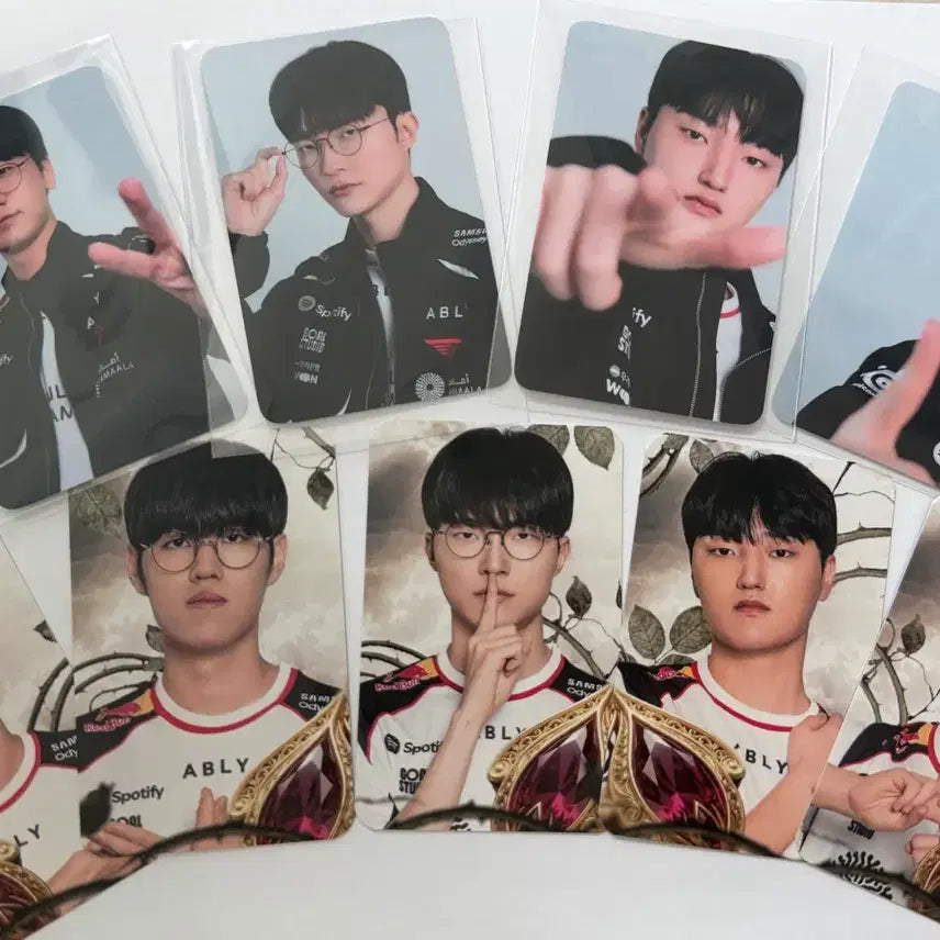 [BUNJANG] T1 Zone Bundle Set (Doran, Faker, Puzz, Keria) Photocard / 티원존 포카 일괄 (도란,페이커,페이즈,케리아)