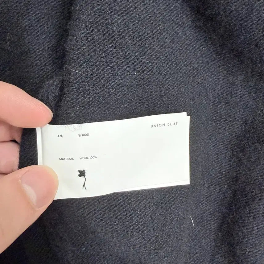 [SOLD OUT] 유니온블루 크롭 가디건 블랙