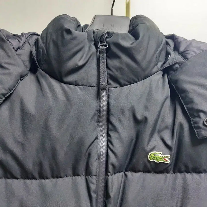 [BUNJANG] Lacoste Black Padded Jumper / 라코스테 블랙 패딩 점퍼