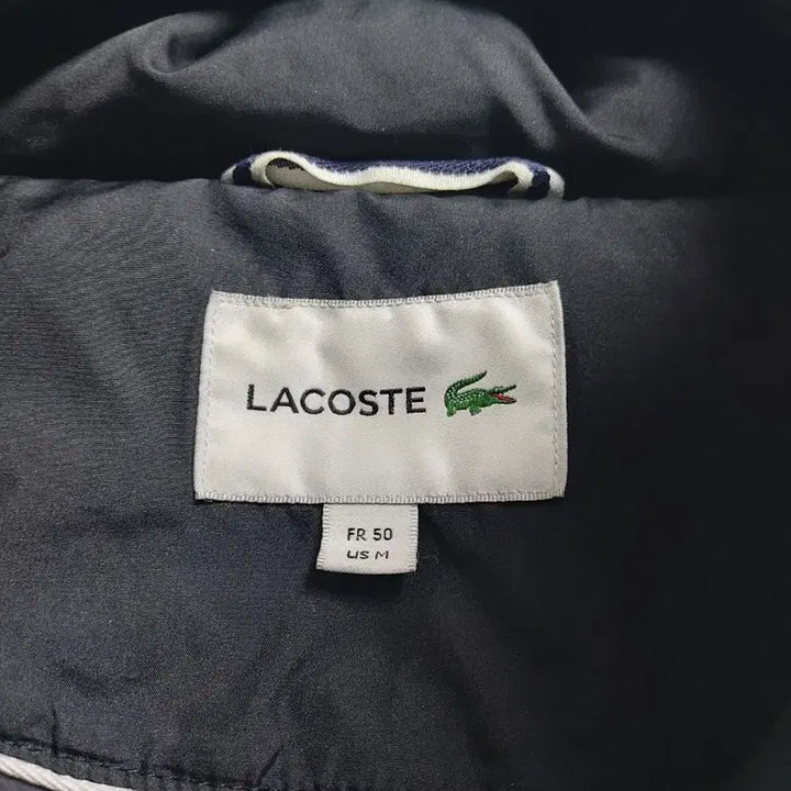 [BUNJANG] Lacoste Black Padded Jumper / 라코스테 블랙 패딩 점퍼