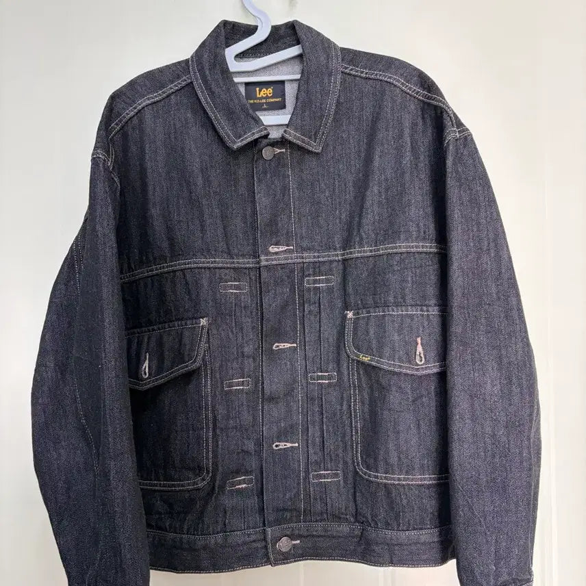 [BUNJANG] Lee Black Denim Jacket / Lee 블랙데님자켓