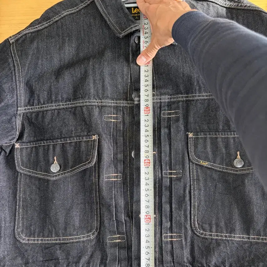 [BUNJANG] Lee Black Denim Jacket / Lee 블랙데님자켓