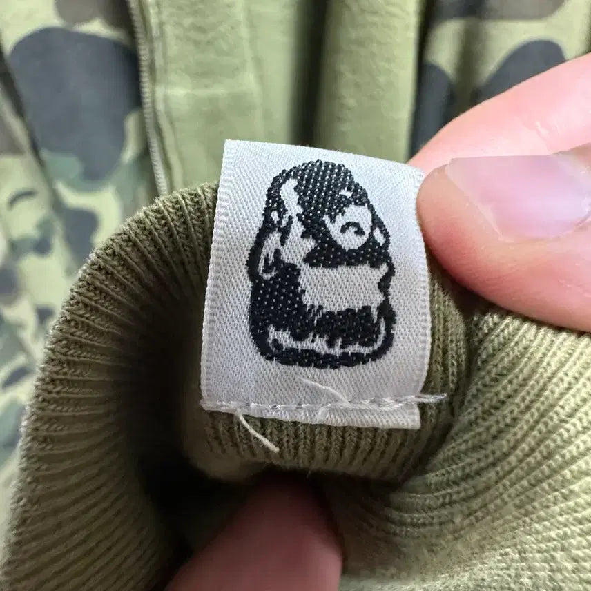[BUNJANG] Bape Green Camo Hoodie Jacket XL / 베이프 베이프후드집업 베이프 녹계 xl 정품