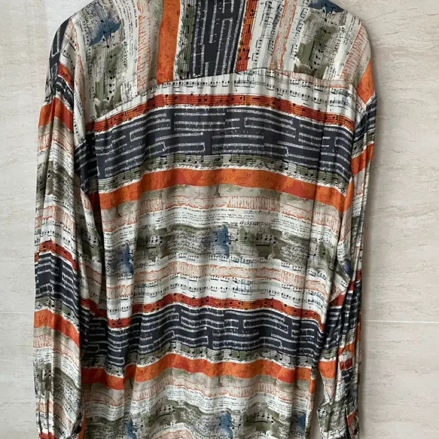 [BUNJANG] Vintage Silk Shirt / 음표 빈티지 실크 셔츠