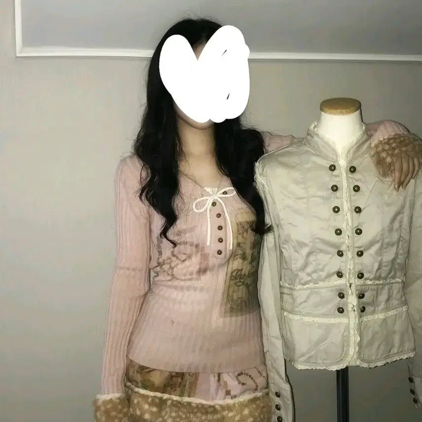 [BUNJANG] shop2dandelian Handmade Fairy Fur Mini Skirt / shop2dandelian 핸드메이드 페어리 퍼 미니스커트 모리걸 로걀