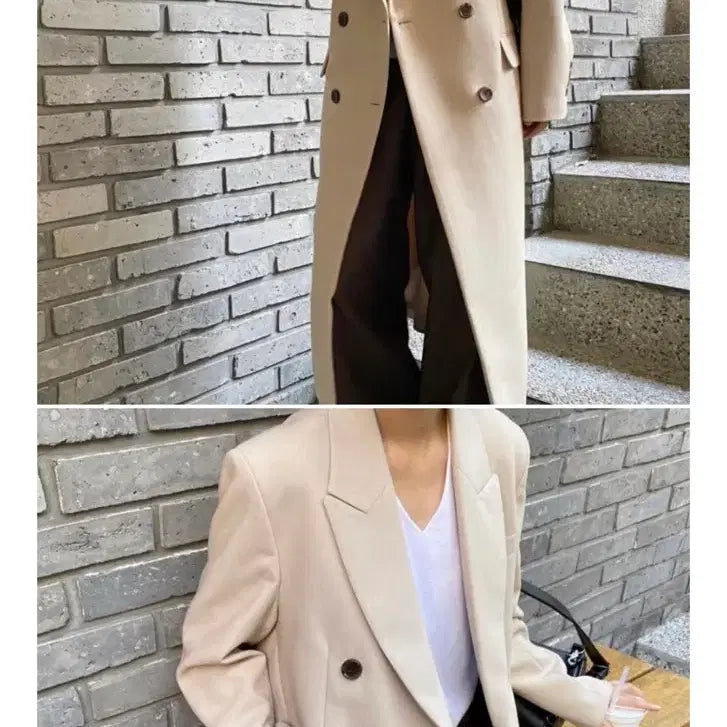 [BUNJANG] Another Lounge Long Jacket / (Another Lounge)롱 자켓(free사이즈)정가14만원