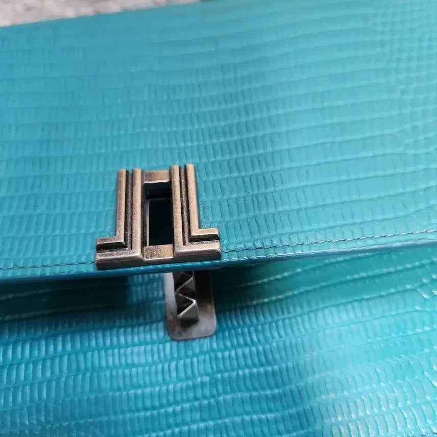 [BUNJANG] Lanvin Mini Crossbody Bag Emerald Green / 랑방 미니 크로스백 에메랄드색 숄더백