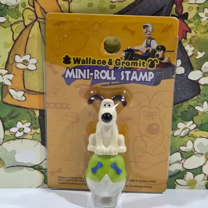 [BUNJANG] Wallace &amp; Gromit Gromit Mini Stamp / 월레스와그로밋 그로밋 스탬프